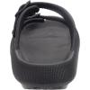 imageBRONAX Pillow Slippers for Women and Men  Adjustable Double Buckle Shower Slides  Cushioned Thick Sole SandalsY15  All Black