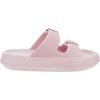 imageBRONAX Pillow Slippers for Women and Men  Adjustable Double Buckle Shower Slides  Cushioned Thick Sole SandalsY15  Pink