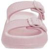 imageBRONAX Pillow Slippers for Women and Men  Adjustable Double Buckle Shower Slides  Cushioned Thick Sole SandalsY15  Pink