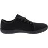 imageWHITIN Mens Canvas Barefoot Shoes  Wide ToeBox  ZeroDrop SoleW81 V2  All Black Canvas