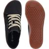 imageWHITIN Mens Canvas Barefoot Shoes  Wide ToeBox  ZeroDrop SoleW81 V2  Black Gum Canvas