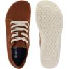 imageWHITIN Mens Canvas Barefoot Shoes  Wide ToeBox  ZeroDrop SoleW81 V2  Browm Beige