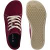 imageWHITIN Mens Canvas Barefoot Shoes  Wide ToeBox  ZeroDrop SoleW81 V2  Wine Red Canvas