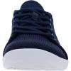 imageWHITIN Mens Fashion Barefoot Knit Minimalist Sneakers Wide Width fit Zero Drop Sole Size 10511 Minimus Casual Shoes Walking Woven Laces Up Blue 44