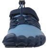 imageWHITIN Mens Trail Running Shoes Minimalist Barefoot Wide Width Toe Box Gym Workout Fitness Low Zero Drop Comfy Lite Tennis FiveFingers Blue Size 10