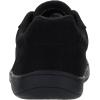 imageWHITIN Mens Wide Barefoot Shoes  Stylish Canvas Minimalist Sneakers  Zero Drop SoleW882  Black Canvas Upper