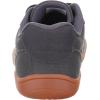 imageWHITIN Mens Wide Barefoot Shoes  Stylish Canvas Minimalist Sneakers  Zero Drop SoleW882  Grey Gum Canvas Upper