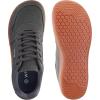 imageWHITIN Mens Wide Barefoot Shoes  Stylish Canvas Minimalist Sneakers  Zero Drop SoleW882  Grey Gum Canvas Upper