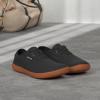 imageWHITIN Mens Wide Canvas Barefoot Sneakers  Zero Drop Sole  Minimalist FootwearW87  Volcanic Grey