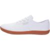 imageWHITIN Mens Wide Canvas Barefoot Sneakers  Zero Drop Sole  Minimalist FootwearW87  White Gum