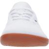 imageWHITIN Mens Wide Canvas Barefoot Sneakers  Zero Drop Sole  Minimalist FootwearW87  White Gum