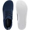 imageWHITIN Mens Wide Minimalist Barefoot Sneakers  Zero Drop  Midfoot StabilityW85 Dark Blue