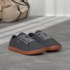 imageWHITIN Mens Wide Minimalist Barefoot Sneakers  Zero Drop Sole  Optimal RelaxationGrey Gum