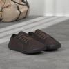 imageWHITIN Mens Wide Minimalist Barefoot Sneakers  Zero Drop Sole  Optimal RelaxationW81 Brown