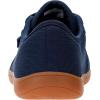 imageWHITIN Mens Wide Minimalist Barefoot Sneakers  Zero Drop Sole  Optimal RelaxationW81 Dark Blue Gum