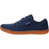 imageWHITIN Mens Wide Minimalist Barefoot Sneakers  Zero Drop Sole  Optimal RelaxationW81 Dark Blue Gum