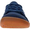imageWHITIN Mens Wide Minimalist Barefoot Sneakers  Zero Drop Sole  Optimal RelaxationW81 Dark Blue Gum