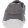 imageWHITIN Wide Toe Box Barefoot Sneakers for Women  Lightweight Canvas Minimalist ShoesGrey White