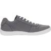 imageWHITIN Wide Toe Box Barefoot Sneakers for Women  Lightweight Canvas Minimalist ShoesGrey White