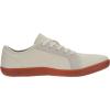 imageWHITIN Womens Canvas Barefoot Shoes  Wide Width Minimalist Sneakers  Classic Fit Low TopW81v2  Canvas Beige Gum