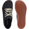 imageWHITIN Womens Canvas Barefoot Shoes  Wide Width Minimalist Sneakers  Classic Fit Low TopW81v2  Canvas Black Gum
