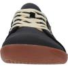 imageWHITIN Womens Canvas Barefoot Shoes  Wide Width Minimalist Sneakers  Classic Fit Low TopW81v2  Canvas Black Gum