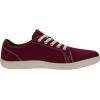 imageWHITIN Womens Canvas Barefoot Shoes  Wide Width Minimalist Sneakers  Classic Fit Low TopW81v2  Canvas Red Beige