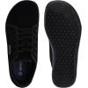imageWHITIN Womens Genuine Leather Wide Barefoot Shoes  Footloose Minimalist Style  Zero Drop ampamp FlatW81v5  All Black