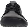 imageWHITIN Womens Genuine Leather Wide Barefoot Shoes Size 9 Zero Drop Wide Width Minimalist Fashion Sneakers Walking Jogging Flat Black 40