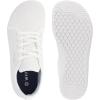 imageWHITIN Womens Minimalist Barefoot Shoes Size 65 Zero Drop Wide Width Toe Box Fashion Sneakers Athletic Workout Sport Leather Walking Outdoor White 37
