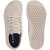 imageWHITIN Womens Minimalist Barefoot Shoes Size 65 Zero Drop Wide Width Toe Box Fashion Sneakers Athletic Workout Teacher Walking Leather Outdoor Beige 37