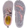imageWHITIN Womens Minimalist Barefoot Shoes Zero Drop Trail Running Five Fingers Size Wide Toe Box Ladies Sneakers Runner RedW30  PinkGrey