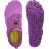 imageWHITIN Womens Minimalist Barefoot Shoes Zero Drop Trail Running Five Fingers Size Wide Toe Box Ladies Sneakers Runner RedW30  Purple