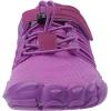 imageWHITIN Womens Minimalist Barefoot Shoes Zero Drop Trail Running Five Fingers Size Wide Toe Box Ladies Sneakers Runner RedW30  Purple