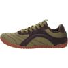 imageWHITIN Womens Wide Barefoot Sneakers  Retro TrackInspired Trainer  Zero Drop LifestyleGreen Gum