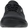 imageWHITIN Womens Wide Canvas Minimalist Barefoot Shoes  Zero Drop Sole  Casual SneakerNvblackblack2