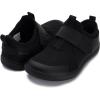 imageWHITIN LittleBig Kid Wide Width Barefoot Shoes  BoysGirls Minimalist Elastic Opening Sneakers  Flexible Zero Drop SoleW8k3  Black