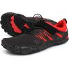 imageWHITIN Mens Minimalist Trail Runner  Wide Toe Box  Barefoot InspiredBlackRed