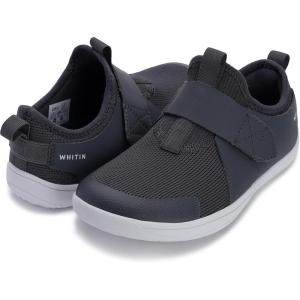 imageWHITIN LittleBig Kid Wide Width Barefoot Shoes  BoysGirls Minimalist Elastic Opening Sneakers  Flexible Zero Drop SoleW8k3  Grey