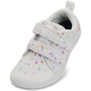 imageWHITIN ToddlerBoysGirls Barefoot Shoes  Kids Wide Width Minimalist Sneakers  Classic Canvas  Supports Natural Foot GrowthW8k8  White
