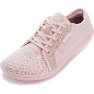 imageWHITIN Womens Minimalist Barefoot Shoes  Zero Drop Sole  Wide Width Fashion SneakerW81  All Pink