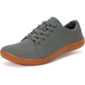 imageWHITIN Womens Transitional Barefoot Shoe for Beginners Lifestyle Inspired MinimalistW71v5  Grey Gum