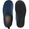 imageWHITIN LittleBig Kids Amphibious Water Shoes  Flexible Thick Sole for BoysGirlsNavy Blue
