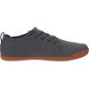 imageWHITIN Mens Slipon Minimalist Barefoot Shoes  Zero Drop Sole  Wide Toe BoxDark Grey