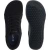 imageWHITIN Mens Wide Canvas Barefoot ampamp Minimalist Shoes  Zero Drop SoleW892  All Black