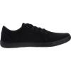 imageWHITIN Mens Wide Canvas Barefoot ampamp Minimalist Shoes  Zero Drop SoleW892  All Black