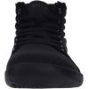 imageWHITIN Mens Wide Winter Barefoot Shoes  Hitop Minimalist Sneakers  Zero Drop Sole  Optimal Warmth ampamp ProtectionW826  All Black