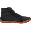 imageWHITIN Mens Wide Winter Barefoot Shoes  Hitop Minimalist Sneakers  Zero Drop Sole  Optimal Warmth ampamp ProtectionW826  Black Gum