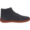 imageWHITIN Mens Wide Winter Barefoot Shoes  Hitop Minimalist Sneakers  Zero Drop Sole  Optimal Warmth ampamp ProtectionW826  Grey Gum