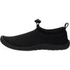 imageWHITIN Womens MultiPurpose Feather Water Shoes  Thick SoleZ10  All Black